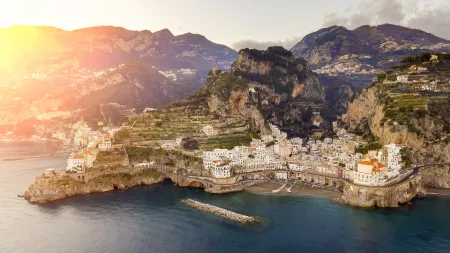Image of Colourful Cliffside Towns of the Amalfi Coast